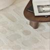 TAPISO Terra Short-Pile Rug, White/Cream/Beige, 120 x 170 cm view 4