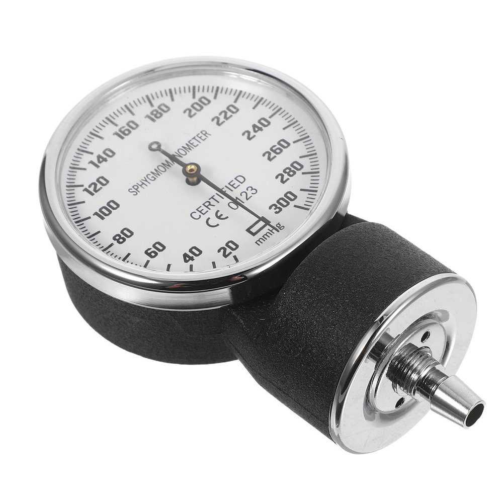 Homoyoyo Manual Blood Pressure Monitor with Plastic Handheld Gauge, Precise Measurement and Portable Design for Home Use and Travel