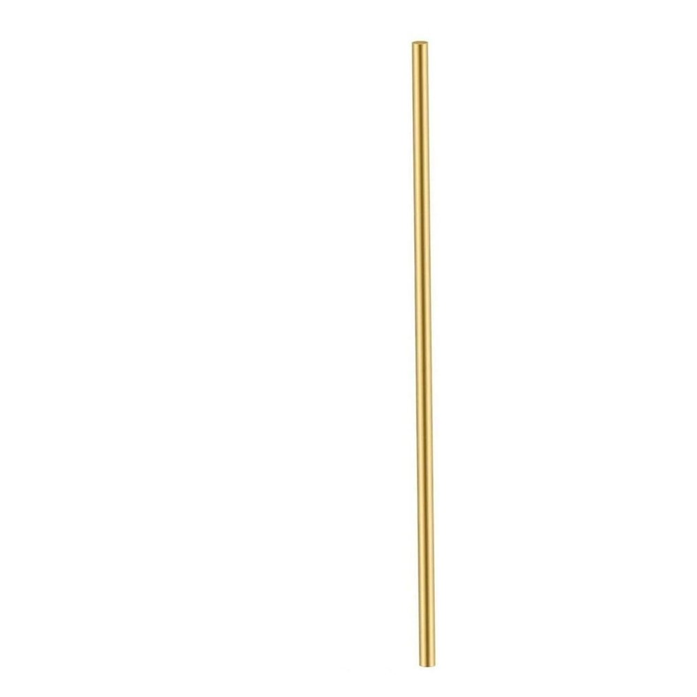 2/5/10-Piece Solid Brass Rods, 150–500 mm Long, 2–8 mm Diameter (4 × 300 mm, 2 pcs)