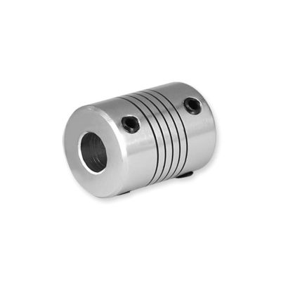 GRASAKY Aluminum CNC Motor Jaw Shaft Coupling, OD 19 x 25 mm, 6 mm to 10 mm