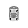 GRASAKY Aluminum CNC Motor Jaw Shaft Coupling, OD 19 x 25 mm, 6 mm to 10 mm view 3
