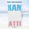 Transgender Lives Matter LGBT Pride Microfiber Beach Towel, Extra Large (XL), Quick-Dry, Sand-Resistant view 4