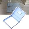 CHZDPP Stable Square Metal Inspection Covers with Handle, Heavy-Duty Drainage Cover, 31/41/51/61/71/81 cm (18 x 18 x 2 in / 46 x 46 x 5 cm) view 1