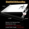 CHZDPP Stable Square Metal Inspection Covers with Handle, Heavy-Duty Drainage Cover, 31/41/51/61/71/81 cm (18 x 18 x 2 in / 46 x 46 x 5 cm) view 3