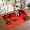 Siunwdiy Red 3D Rose Pattern Runner Rug, Non-Slip, Washable, 80 x 250 cm view 4