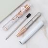 Brxmpn 3-Pack Floral-Pattern Metal Retractable Ballpoint Pens for Christmas, Weddings, Birthdays, and Party Favors view 2