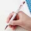 Brxmpn 3-Pack Floral-Pattern Metal Retractable Ballpoint Pens for Christmas, Weddings, Birthdays, and Party Favors view 3