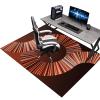 Office Chair Mat, Gaming Chair Floor Mat, Non-Slip, Scratch-Resistant, 120 x 160 cm view 1