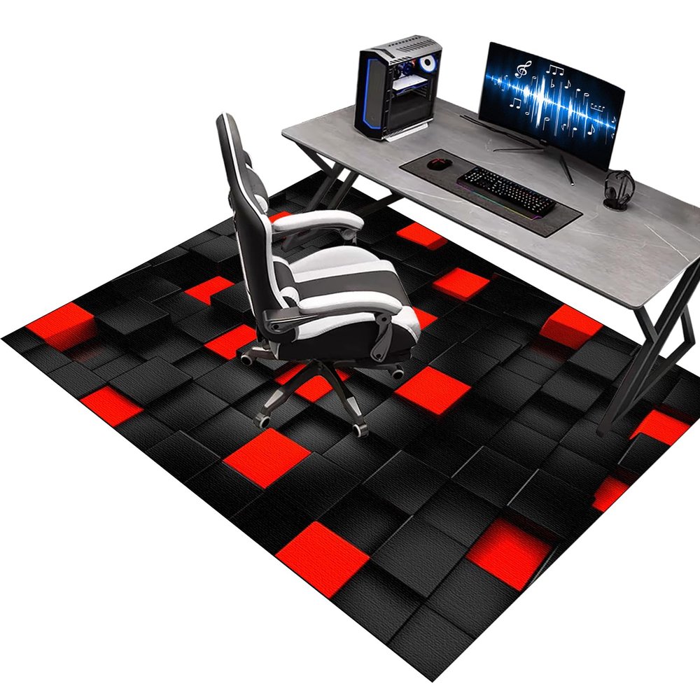Non-Slip Office & Gaming Chair Floor Mat, 110 x 160 cm