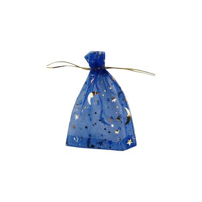 100 Organza Gift Bags for Filling, Jewelry Pouches, Tulle Bags, Wedding Gift Bags (11,13 x 18 cm)