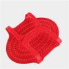 Kivivaka Silicone Air Fryer Liner and Turkey Sling Lifter for Ovens and Pressure Cookers, Heat-Resistant, Red view 4