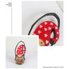 Ljmyy 2-Pack Christmas Basket with Handle, Funny Beard Storage Bag view 3