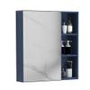 Slim Wall-Mounted Aluminum Bathroom Medicine Cabinet with Mirror view 1