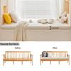 Bench Cushion 100x40, 120x40, 140x40, 80x40, 150x50, 45x85 cm, Lake Blue view 2