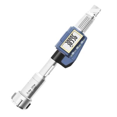 Digital Stainless Steel Micrometer, 6–8 mm Accuracy, 3-Point Inside Micrometer, Multiple Measuring Modes (40–50 mm)