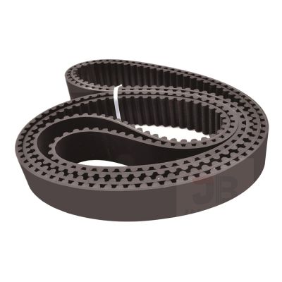 HTD8M Timing Belt, Circumference Length 1008–1032 mm, Widths 15/25/30/40/50 mm, 8M High-Torque Belt for 3D Printer Parts (HTD 1032-8M, 1 pc, 25 mm)