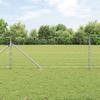 Galvanized Steel Fence Post, 100 x 0.8 m, Rectangular Design, Weather-Resistant view 1