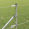 Galvanized Steel Fence Post, 100 x 0.8 m, Rectangular Design, Weather-Resistant view 4