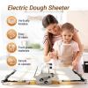 WEIZIIA Electric Croissant Dough Laminating Machine, Foldable Dough Sheeter, Adjustable 2–30 mm, Stainless Steel view 2