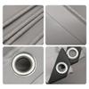 PVC Tarp 1.5 x 10.5 m, Waterproof Truck Cover with Grommets, Gray view 2