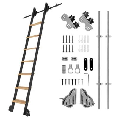 Library Ladder Hardware Kit, 800 cm Track