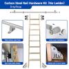 Library Ladder Hardware Kit, 800 cm Track view 2