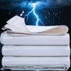 PVC Tarp 0.5 x 41.5 m, Waterproof Truck Cover with Grommets, White view 1