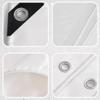 PVC Tarp 0.5 x 41.5 m, Waterproof Truck Cover with Grommets, White view 2