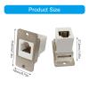 RWAJZAX RJ12 6P6C CAT3 Surface-Mount Coupler view 3