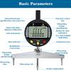 Digital Radius Gauge, 5–700 mm, with Interchangeable Jaws view 2