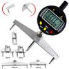Digital Radius Gauge, 5–700 mm, with Interchangeable Jaws view 4