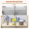 Window Sill Extension Shelf, Carbon Steel, Removable Magnetic Base, 60 x 20 cm view 2