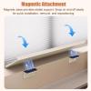 Window Sill Extension Shelf, Carbon Steel, Removable Magnetic Base, 60 x 20 cm view 4