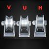 Heavy-Duty 304 Stainless Steel Rollers for Sliding Doors and Tracks, 2-Pack view 2