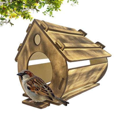 Hanging Outdoor Wooden Birdhouse
