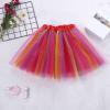 Women's Rainbow Tulle Skirt view 2