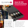 OLYMPIA Style SD 335 Full-Metal Cash Drawer | Under-Counter Cash Register view 2