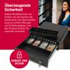 OLYMPIA Style SD 335 Full-Metal Cash Drawer | Under-Counter Cash Register view 4