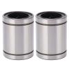 LM40UU Linear Ball Bearing, Steel, High-Speed Linear-Motion Bearing for 3D Printers and Engraving Machines, 80 mm Wide, 60 mm OD, 40 mm ID view 1
