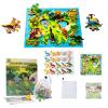 Magnetic Chess Set | Portable Dinosaur Strategy Game with Card view 1