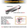 LZMZMQ Stainless Steel Pond Waterfall Spillway, 115 cm/45.3 in view 2