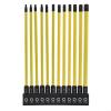 Zoegneer 150 mm Extended Star Screwdriver Bit Set with Hole, Alloy Steel, T7 T8 T27 T35 T40, 1/4-Inch Hex Shank, for Electric, Handheld and Drill Drivers, 12-Piece view 1