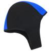 KIMISS Neoprene Hood for Men and Women, Thermal Swimming, Surfing and Diving Hood with UV Protection, Quick-Drying, Black and Blue view 1