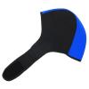 KIMISS Neoprene Hood for Men and Women, Thermal Swimming, Surfing and Diving Hood with UV Protection, Quick-Drying, Black and Blue view 4