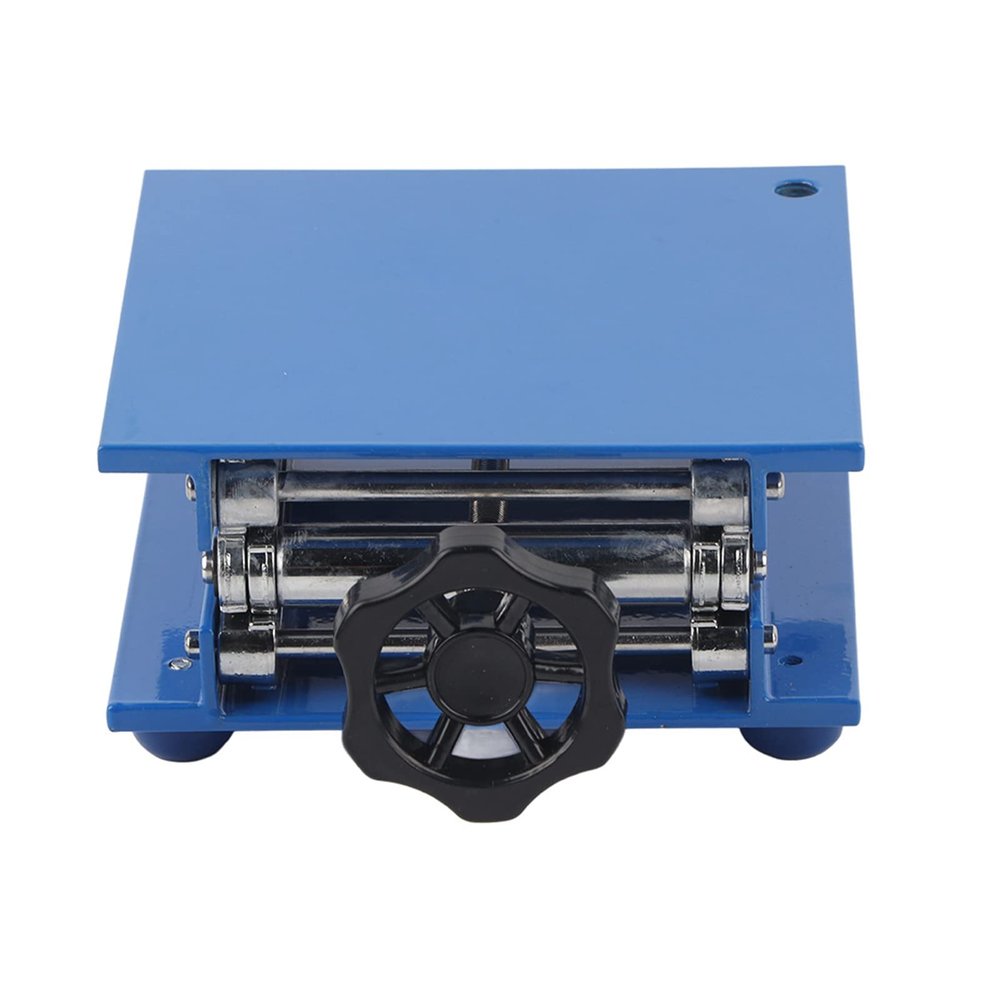 Adjustable Aluminum Oxide Lift Platform, 150 x 150 x 250 mm, Sturdy Corrosion-Resistant Laboratory Lift Stand