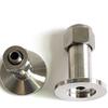AUOQKQUT PU Hose Quick-Twist Vacuum Fitting Connector, KF16/KF25/KF40/KF50, SUS 304 Stainless Steel view 3