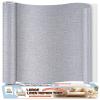 Self-Adhesive Linen Fabric Repair Patch, 40 x 200 cm, Light Gray view 1