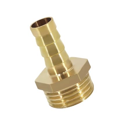 HSMXNEONJB 8 mm OD Hose M16x2 Metric Male-Thread Brass Tube Fitting Coupler