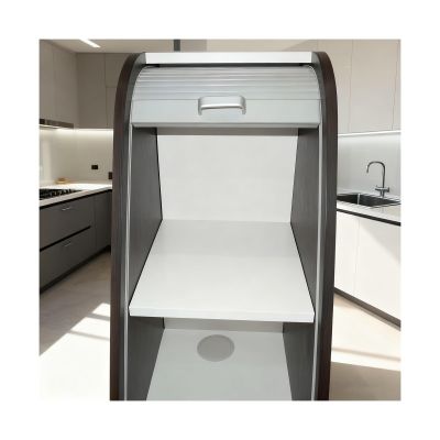 Generic Retractable Roll-Up Cabinet Door, Flexible Sliding Door for Storage Cabinets with Spices, Sauces, or Pet Supplies (16 x 29 in / 40.6 x 73.7 cm)