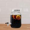 Replacement Tap for Beverage Dispenser, 1/2 Inch, Stainless Steel/ABS, Black view 4